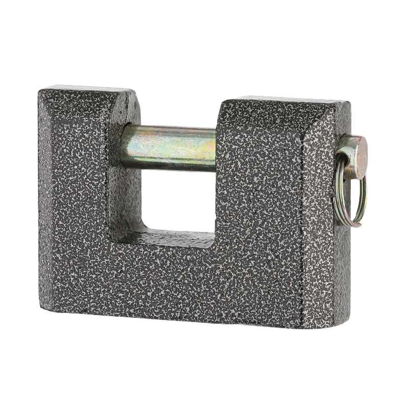 Cerradura de hierro fundido tipo rectangular