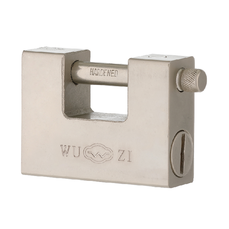 Cerradura de hierro rectangular pesada